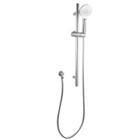 Chrome Sliding Rail Shower Set